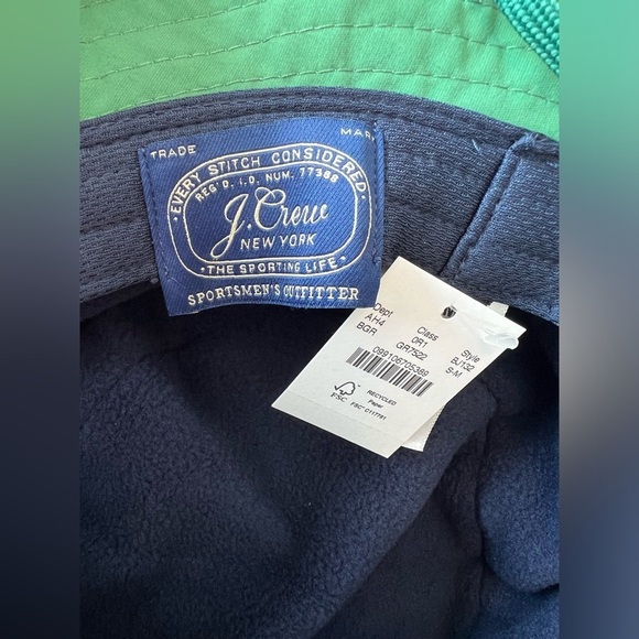NWT JCrew Mini boonie hat Green Bucket Hat - Picture 12 of 13